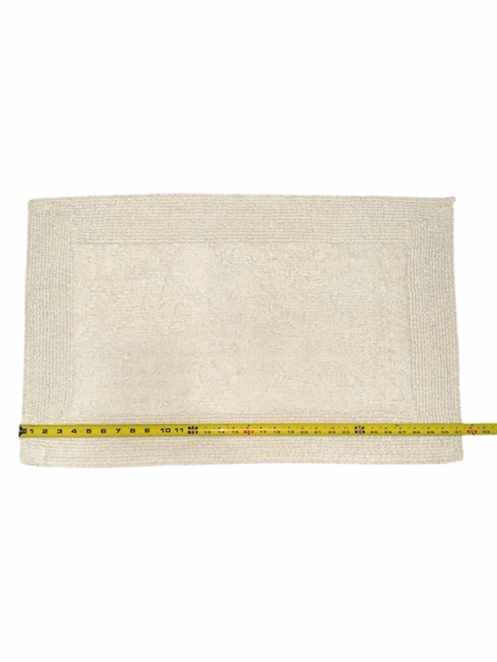 Neutral Cream Bath Rug Set